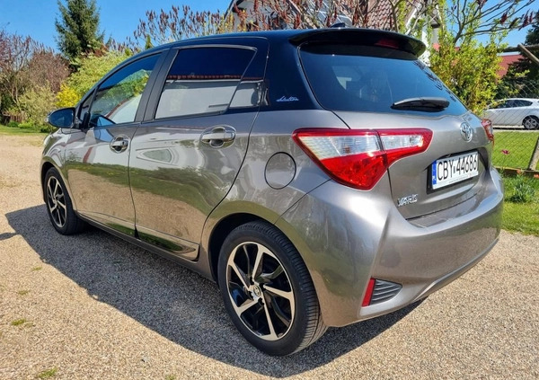 Toyota Yaris cena 66900 przebieg: 46000, rok produkcji 2019 z Gdańsk małe 79